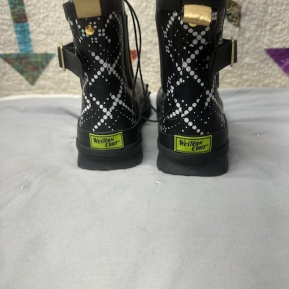 Western Chief Rubber Rain Chore Boots Woman's Size - Picture 4 of 8